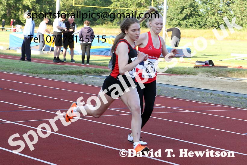 200 metres, 2021 North East Grand Prix No.4, Monkton, Wednesday, June 30th. Photo: David T. Hewitson/Sports for All Pics